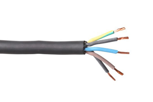 Partina City Persoon belast met sportgame Versnellen Neopreen kabel H07RN-F 5 x 4 mm2 per m | First Light